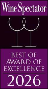 Wine Spectator Best of Award of Excellence